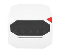 Sunydog Distribuidor de Cartas, Máquina Silenciosa con Pilas Recargables, 360 Grados, Oferta de 180 Grados, Juegos Fiesta Familiares (Blanca)