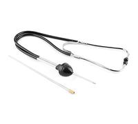 Sunydog Estetoscopio de Motor, Herramienta de Diagnóstico de Acero Inoxidable para Automóvil, Juego de Audición con Estetoscopio Cilíndrico, Aplicable para Monitoreo de Ruido del