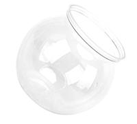 Sunydog Fish Tank Transparent Plastic Impact Resistente a Gallon Gallon Aquarium Desk Bookshelf Decoración, Duradera (L tamaño 8 30 cm / 11.8in)