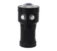 Sunydog Health Gear Buceo, Luz de Video 10000LM Impermeable IPX8 | Luces de agua Buceo profesional 100 m Relleno rojo y azul Antorcha subacuática Luces recargables con IP68 Infinito