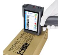 Sunydog Impresora de Inyección de Tinta Portátil Inteligente 600 PPP con 9 Horas Duración la Batería, Adecuada para Imprimir Códigos Barras y Texto en Varias Superficies (Enchufe Europeo de 100-240