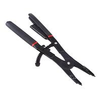 Sunydog Juego de 16 Alicates Universales para Anillos de Presión, Alicates Internos y Externos con 12 Puntas para Reemplazo, Construcción de Acero Tratado Térmicamente, de PVC, Caja de