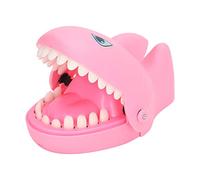 Sunydog Juego Seguro de Dentista Tiburón con Función de Morder Dientes Sorpresa para un Tiempo Juego Divertido, 17 X 11 X 9,5 Cm (Rosa)