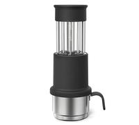 Sunydog Manual, Portátil 2 en 1 con Presión Ajustable para Aceites y Sabores ricos: Imprescindible para Entusiastas (Negro)