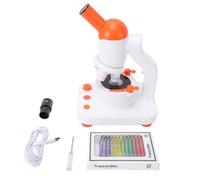 Sunydog Microscopio Monocular Versátil 40X-400X con Iluminación LED Ajustable para Educación Stem