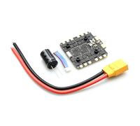 Sunydog Mini Controlador de Vuelo F722 de Grado Industrial con 80A ESC 4 en 1 para Aficionados a Las Carreras Quadcopter FPV (Negro #-2)