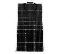 Sunydog Panel Solar Monocristalino Plegable de 100 W para Autocaravana, Módulo Solar Flexible de 18 V Alta Eficiencia para Caravana, Fuente Alimentación Perfecta Actividades Al Aire Libre