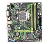 Sunydog Placa Base ATX DDR3 con Salida VGA DVI HD, Placa de Circuito Impreso de 4 Capas para la Minería, Aplicada a la Serie Core I7, I5, I2, E3/V1/V2