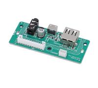 Sunydog Puerto de Carga de Altavoz Placa Circuito Módulo Conector Audible USB Reemplazo Carga Rápida para Charge 3 TL Verde