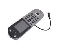 Sunydog Reloj Biométrico con Reconocimiento de Huellas Dactilares para de Control Asistencia Empleados con Pantalla LCD 2,4" para Uso en Oficinas y Negocios (Enchufe Europeo)