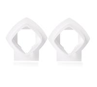Sunydog Soporte de pared para Linksys Velop Tri-Band Whole Home WiFi, 2 unidades, color blanco