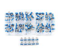 Sunydog Valores de 100pcs de 500ohm OHM Película Variable Resistencia Variable REOSTAT REOSTAT TIMPOT ELECTRONIMENT