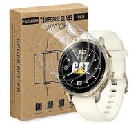 Sunyinice 4 protectores de pantalla para Garmin Venu 4 41 mm de protección de cristal blindado para Garmin Venu 4 41 mm, protector de pantalla de dureza 9H, lámina ultra resistente HD, sin arañazos