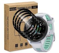 Sunyinice Protector de pantalla para Garmin Forerunner 265, 4 unidades, protector de pantalla para Garmin Forerunner 265, protector de pantalla PMMA HD, ultraresistente, libre de arañazos