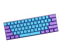 Sunzit Keycaps, 61 Teclas Keycaps Backlight Bicolor PBT Keycap para GH60 / RK61 / ALT61 / Annie/Keyboard Poker Keys (Vender Solo Teclas)