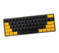 Sunzit Keycaps, 61 Teclas PBT Keycaps Backlight Bicolor Teclado Mecánico Keycap para GH60 / RK61 / ALT61 / Annie/Keyboard Poker Keys (Solo se Venden Teclas)