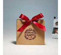 SUOCMG Cajas y Bolsas alegres con Cinta para Envolver Galletas y Dulces Bolsas de lujo-B-50PCS-11.5x4.5x10cm