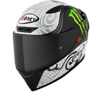Suomy Track-1 Bagnaia Winter Test Monster Replica Casco, blanco, tamaño M para Hombres