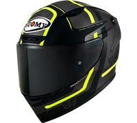 SUOMY Cascos Track-1 Ninety Seven Gunmetal / Yellow S