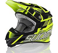 Suomy MX Saltar Especial Casco Gran, Amarillo Fluorescente/Negro