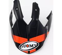 Suomy MX Tourer Road Pico del casco, naranja, Talla única