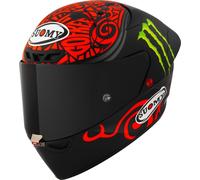 Suomy S1-XR GP Bagnaia Monster Replica 2024 Casco, negro-naranja, tamaño S para Hombres