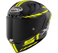 Suomy S1-XR GP Carbon Hypersonic, casco integral L male Negro/Amarillo Neón