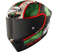 Suomy S1-XR GP Hickman Replica 2024 Casco, negro/verde/rojo, Talla S (55/56)