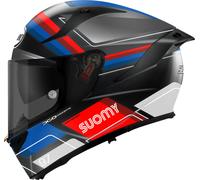 Suomy Speedstar 2 Vantage, casco integral XS female Mate Negro/Gris/Azul/Rojo