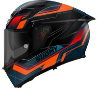 Suomy Speedstar 2 Visual Casco, negro-naranja, tamaño S para Hombres