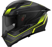 Suomy Speedstar 2 Visual Casco, negro-amarillo, tamaño 2XL para Hombres