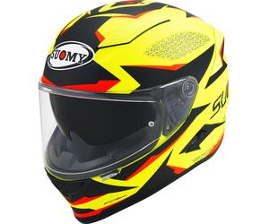 Suomy Speedstar Luminescence Casco, negro-amarillo, tamaño L para Hombres