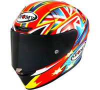 Suomy SR-GP Evo Fullspeed E06 Casco, multicolor, tamaño S para Hombres