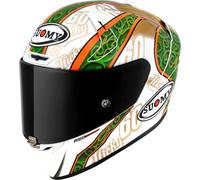 Suomy SR-GP Hickman Replica Casco, blanco/verde, Talla S (55/56)