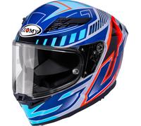 Suomy Stellar 2 Deepspace Casco, gris/azul, Talla M (57/58)