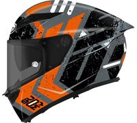 Suomy Stellar 2 Entropy Casco, Orange matt, Talla M (57/58)