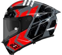 Suomy Stellar 2 Entropy Casco, Red Matt, Talla XXL (63)