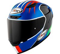 Suomy Track-1 Pecco Mugello 2022 E06 Casco, azul/negro, Talla XS (53/54)