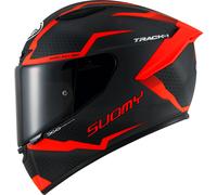 Suomy Track-1 Reaction, casco integral M male Mate Negro/Rojo