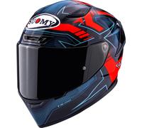 Suomy TX-Pro Flawless Casco, azul oscuro/rojo, Talla XXL (63)