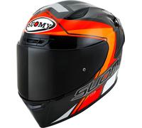 Suomy TX-Pro Glam Carbon, casco integral XXL male Naranja/Negro/Gris Claro/Blanco