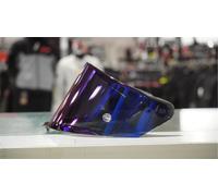 Suomy Visera S1-XR GP/SR-GP EVO/SPEEDSTAR 2/ KYT KX-1 Carrera (Espejado Azul)