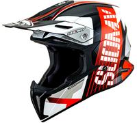 Suomy X-Wing Amped, casco cruzado XXL male Negro/Rojo/Blanco
