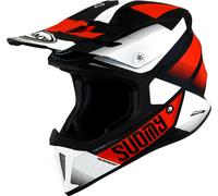 Suomy X-Wing Grip, casco cruzado XS male Blanco/Negro/Rojo