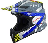 Suomy X-Wing Jetfighter Casco de motocross, azul, tamaño M para Hombres