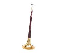 suona Alto Grado Suona Cuerno Rojo Sándalo Cobre Suona Chino Tradicional Instrumento De Viento De Madera Ébano Suona (Color : Big G tone)