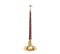 suona Alto Grado Suona Cuerno Viejo Sándalo Rojo Cobre Suona Chino Tradicional Instrumento De Viento De Madera Caoba Roja Suona (Color : C tone)
