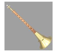 Suona Profesional Varilla De Madera, Cuenco De Latón Engrosado, Suona Para Adultos Y Principiantes, Instrumento De Viento De Madera Étnico No Fijado (Color : 29.8cm)