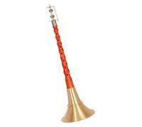 Suona Suona For Beginners Chinese Traditional Folk Suona Horn Mahogany Rod Brass Bowl Suona Horn Musical Instrument Suona Instrument(31cm)