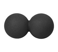 suoryisrty Fitness Ball Peanut TPE Masaje Yoga Ejercicio Deporte Relax Gym Negro